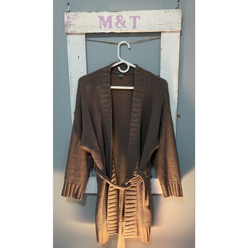 Aerie Chenille belted cardigan